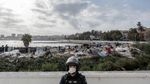 Polisi Spanyol Bongkar Kamp Migran di Pantai Benitez Ceuta