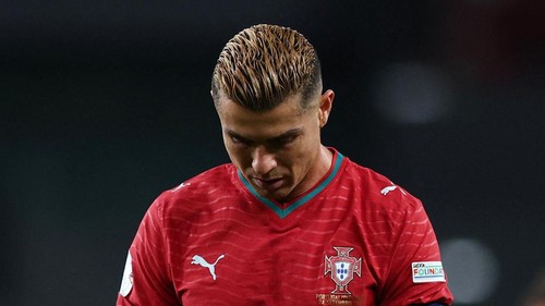 Soccer Football - Nations League - Group B - Portugal v Wales - Estadio Jose Alvalade, Lisbon, Portugal - September 24, 2026 Portugals Cristiano Ronaldo reacts REUTERS/Pedro Nunes     TPX IMAGES OF THE DAY