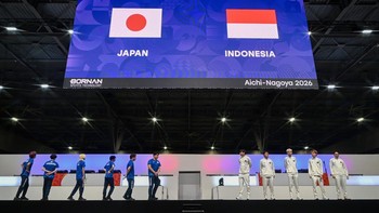 Sejumlah atlet esport Indonesia bersiap bertanding melawan tim esport Jepang pada final nomor MOBA Pokémon Unite Asian Games 2026 di Aichi Sky Expo Hall D, Tokoname, Aichi, Jepang, Minggu (27/9/2026). ANTARA FOTO/FAUZAN