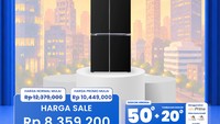Ada Diskon Gede Kulkas Side by Side Polytron di Transmart Full Day Sale