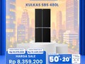Ada Diskon Gede Kulkas Side by Side Polytron di Transmart Full Day Sale