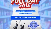Ada Promo Menarik Sepeda Listrik di Transmart Full Day Sale