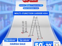 Cuma di Transmart Full Day Sale, Beli Tangga Multifungsi Dapat Diskon Gede