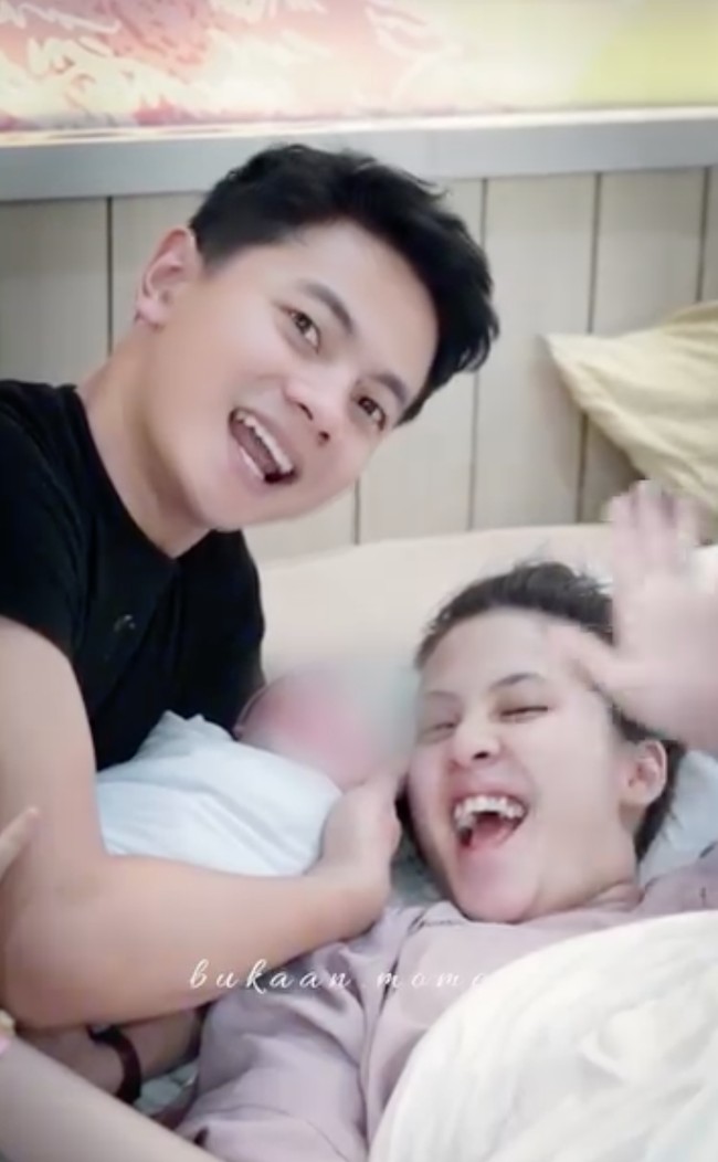 Adhisty Zara melahirkan putra pertamanya dengan Tsaqib pada 19 September 2026. Putra pertamanya tersebut diberi nama Benjiro Nayel Ali. Foto: Instagram/@zaraadhsty