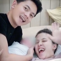 Adhisty Zara melahirkan putra pertamanya dengan Tsaqib pada 19 September 2026. Putra pertamanya tersebut diberi nama Benjiro Nayel Ali. Foto: Instagram/@zaraadhsty