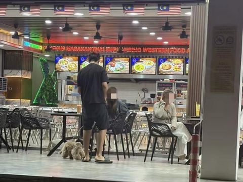 Anjing masuk kedai mamak Viral! Pelanggan Bawa Anjing ke Kedai Makan, Berujung Tuai kecaman