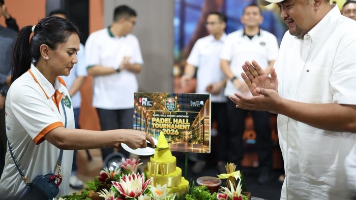 Bupati Bogor Rudy Susmanto meresmikan Padel Hall Pakansari di Cibinong