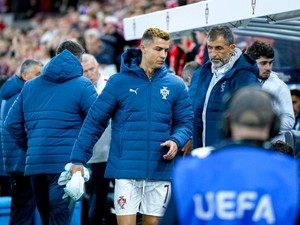 Ronaldo Cabut dari Timnas Portugal, Warganet: Ngambekan!