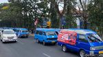 Sopir Angkot Geruduk Kantor Dishub Kota Malang