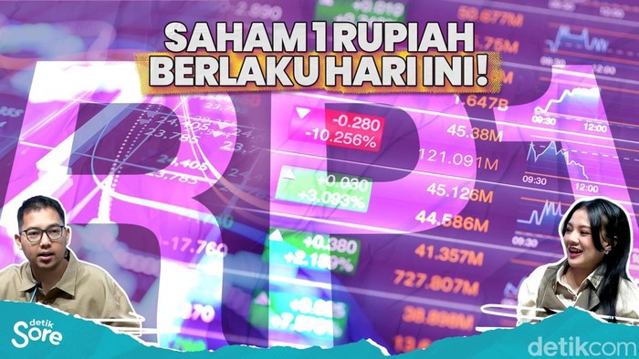 Saham 1 Rupiah Berlaku Hari Ini!