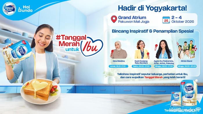 Frisian Flag Indonesia #TanggalMerahuntukIbu hadir di Jogja