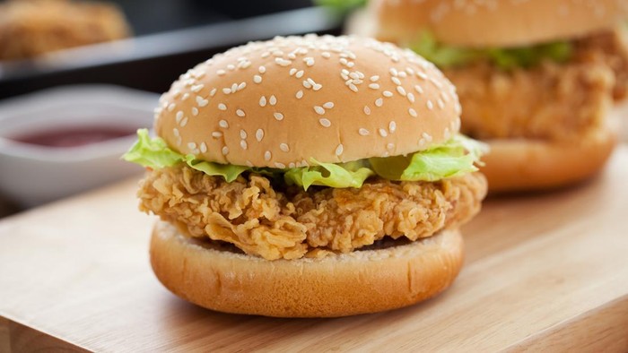 Ilustrasi burger