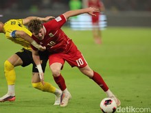 Indonesia Tahan Malaysia 0-0 Meski Main 10 Pemain