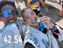 Tangis Bahagia Jennifer Bachdim Akhirnya Resmi Jadi Marathoner