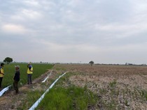 Kementerian PU Operasikan 3 Pompa Atasi Kekeringan Sawah di Bekasi