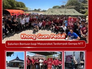 Khong Guan Bantu Korban Gempa NTT, Beri Dukungan Psikososial