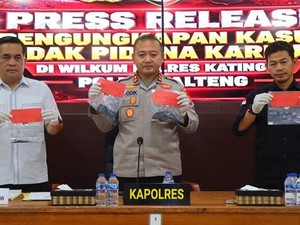 Polisi Gagalkan Pembakaran Lahan di Katingan, Kakek 61 Tahun Jadi Tersangka