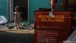 Korban Kebakaran Kampung Muka Bertahan di Pengungsian, Butuh Obat hingga Perlengkapan Anak