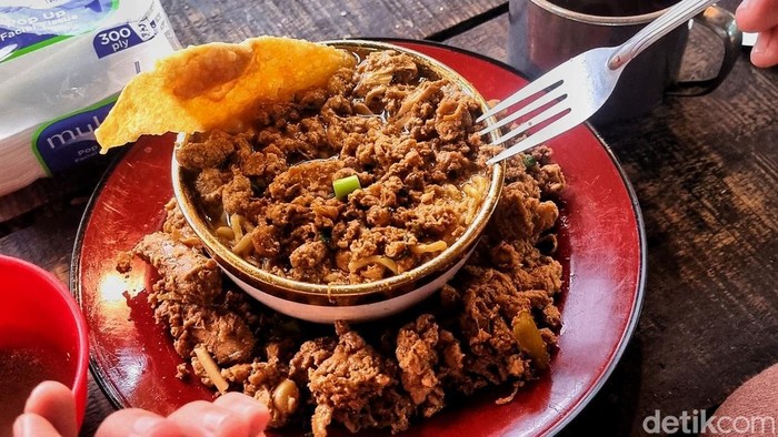 Mie Ayam Luber Berastagi. (Hafizna Irasa Hasibuan/detikSumut)
