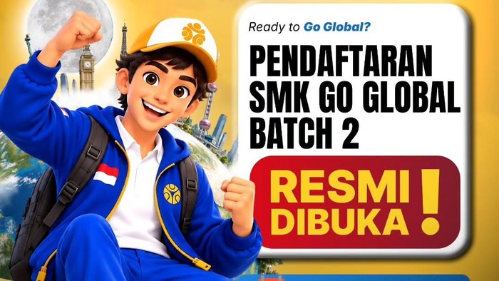 Pendaftaran SMK Go Global Batch 2.