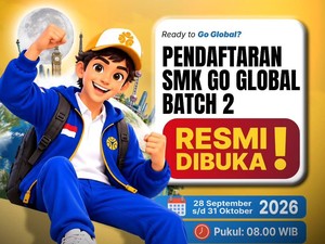 Pendaftaran SMK Go Global Batch 2 Dibuka hingga 31 Oktober 2026, Gas Ikutan!