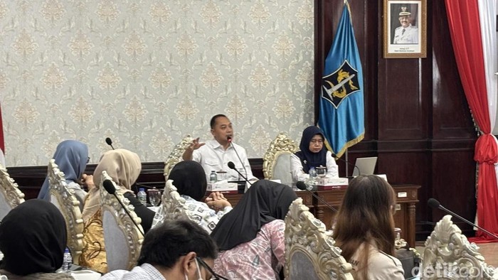 Pertemuan Pemkot Surabaya dengan perusahaan P3RT