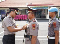 Lima Perwira Polres Karangasem Dimutasi