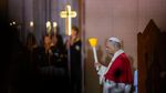 Paus Leo Larut dalam Doa di Lourdes, Serukan Persaudaraan dan Perdamaian
