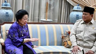 Prabowo Takziah ke Rumah Mega, Sampaikan Dukacita Wafatnya Guruh Soekarnoputra