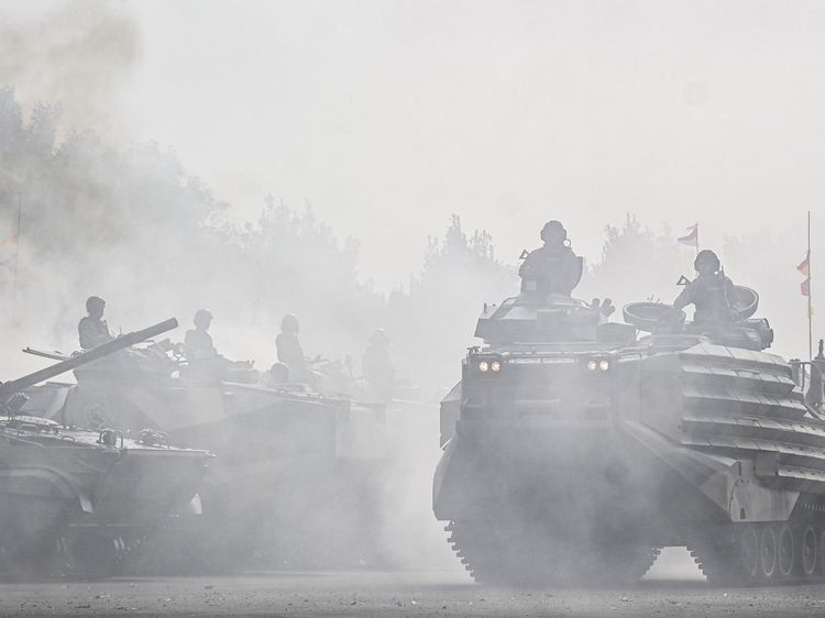 12 Ranpur Amfibi AAV M-35 dari AS Perkuat Korps Marinir