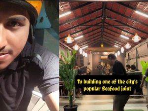 Sempat Malu Jadi Pengantar Makanan, Pria Ini Sekarang Jadi Pemilik Resto Seafood