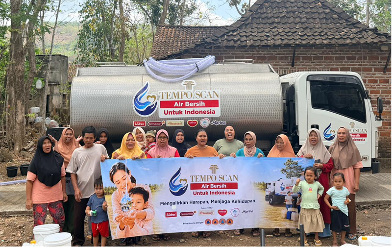 Tempo Scan Group Beri Bantuan Air Bersih Tempo Scan Group Beri Bantuan Air Bersih