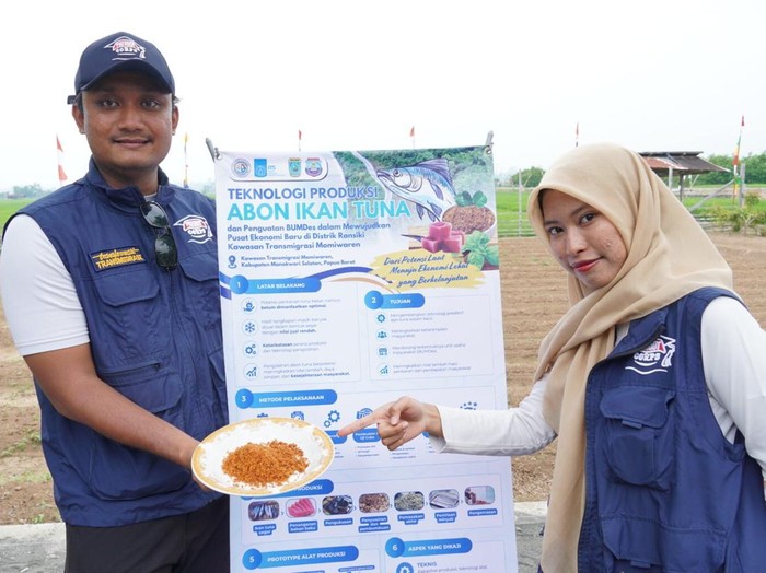Tim Ekspedisi ITS Kembangkan Ikan Tuna jadi Abon