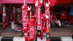 Timnas Day Bawa Berkah, Pedagang Atribut di GBK Panen Cuan