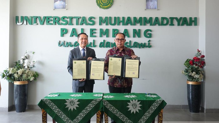 Wali Kota Palembang MOU bersama Universitas Muhammadiyah Palembang