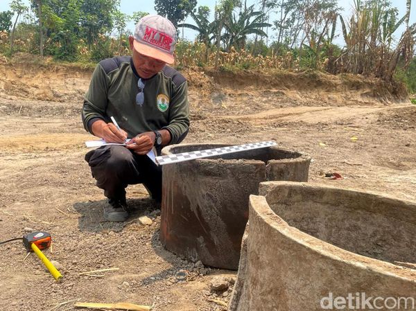 Warga Nganjuk Temukan 7 Sumur Jobong Kuno di Tepi Sungai Brantas