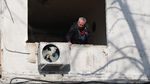 Apartemen di Kharkiv Rusak Parah Dihantam Rudal Rusia
