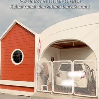 Rumah Lahan Serong 114 M2 Ini Viral, Interior Dalamnya Bikin Takjub!