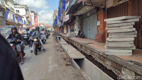 Potret penataan kawasan heritage Jalan Gajah Mada, Denpasar.