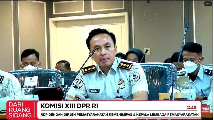Kalapas Cibinong nonaktif Wisnu Hani