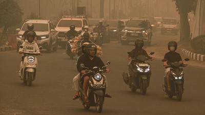 Kualitas Udara Palangka Raya Berbahaya, Kabut Asap Ancam Kesehatan