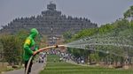 Merawat Warisan Leluhur, Pemugaran Mahastupa Candi Borobudur Dimulai