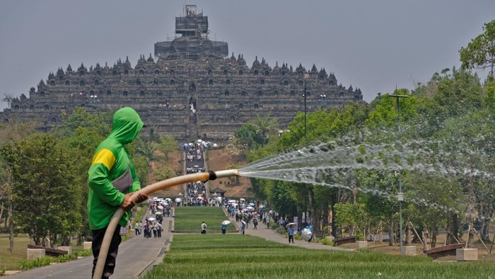 Merawat Warisan Leluhur, Pemugaran Mahastupa Candi Borobudur Dimulai