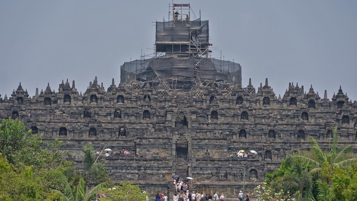 Merawat Warisan Leluhur, Pemugaran Mahastupa Candi Borobudur Dimulai