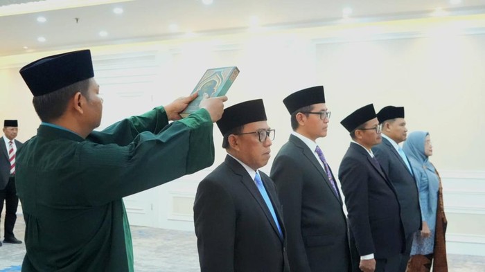 5 Pejabat Ditjen Pesantren yang Dilantik Menag
