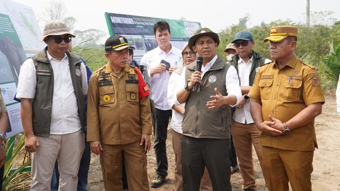 Pengecekan Konservasi Gajah di Tebo Jambi