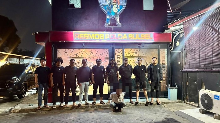 Pria asal Bone ditangkap di Makassar usai menggelapkan mobil majikan. Dokumen Istimewa