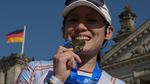 Sheryl Sheinafia Raih PB Lari Maraton di Berlin: Jujur Gak Merasa Lebih Cepat