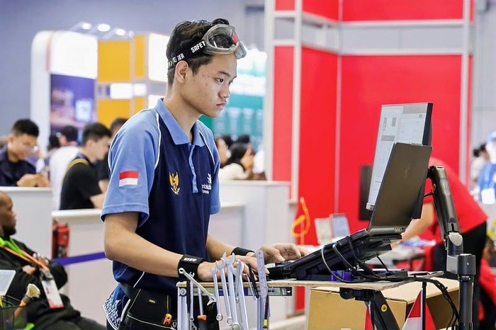 Siswa-siswi Indonesia raih medali di WorldSkills 2026