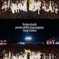 Kembali tampil bernyanyi, momen ini sekaligus mengobati rasa kangen para penggemar mendengar suara Syahrini. Foto: Instagram/@princessyahrini